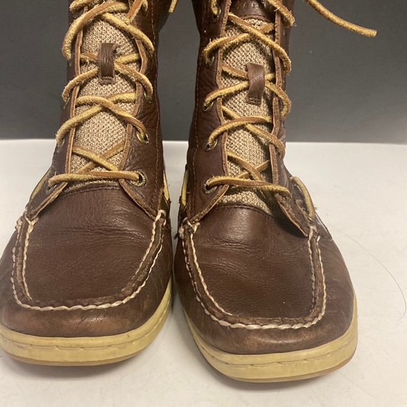 SPERRY Top Sider Ankle Boots Leather Fabric Shoes main image 15